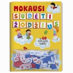 Mokausi sudėti žodžius. Su 60 putplasčio raidžių
