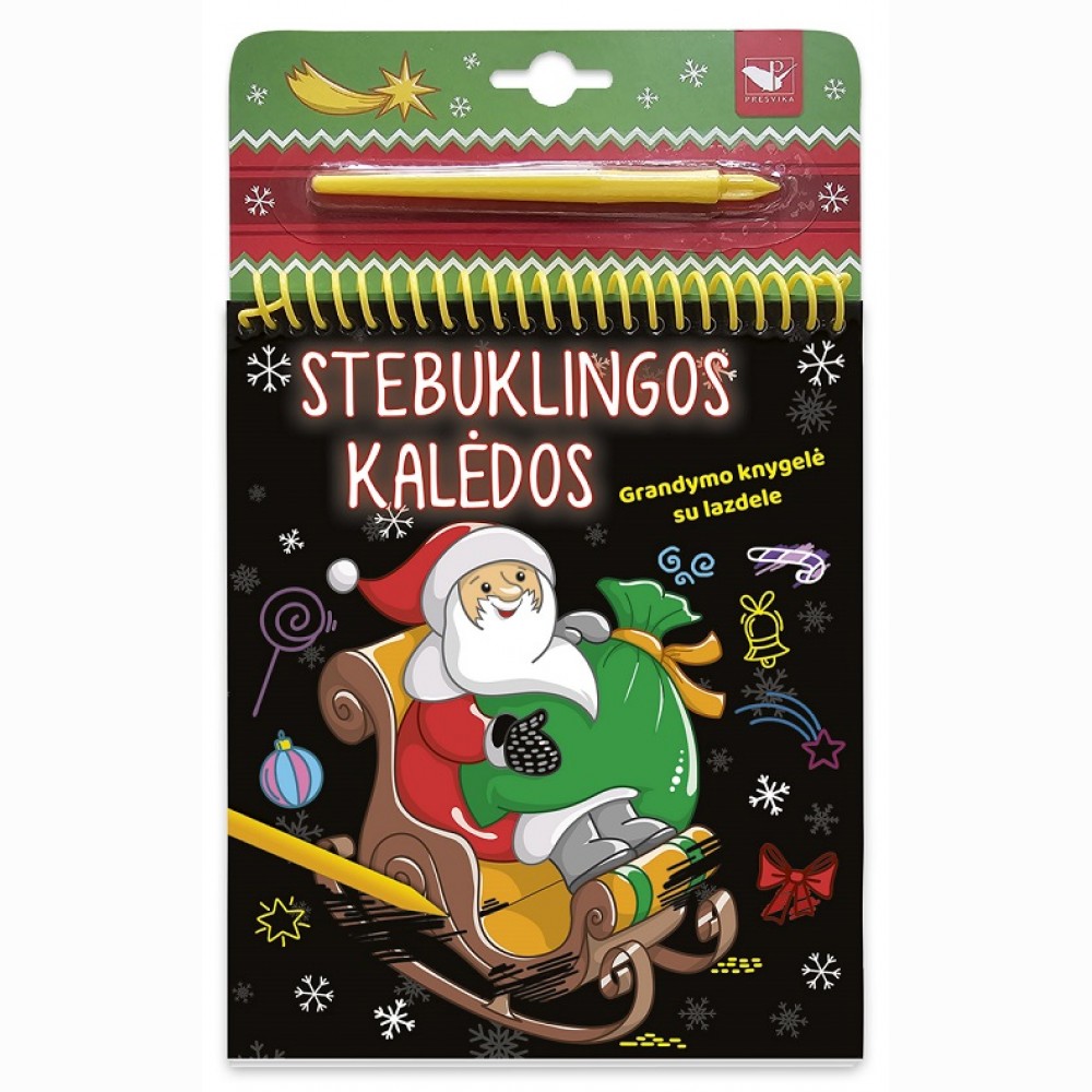 Grandymo knygelė su lazdele. Kalėdos