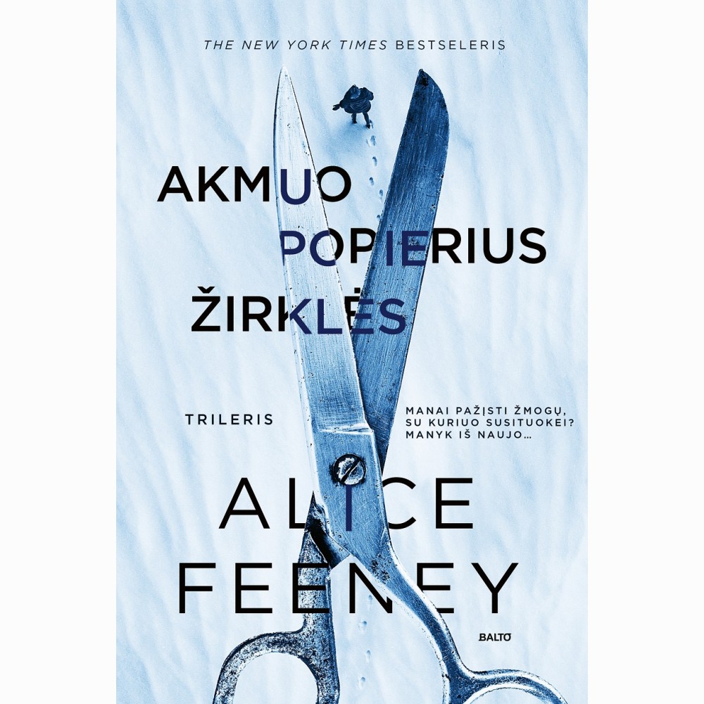 Akmuo popierius žirklės