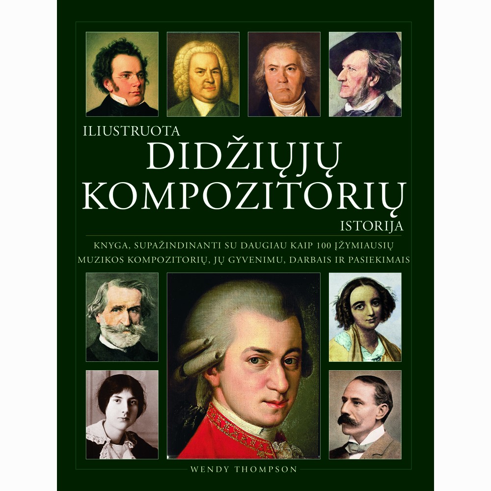 Iliustruota didžiųjų kompozitorių istorija