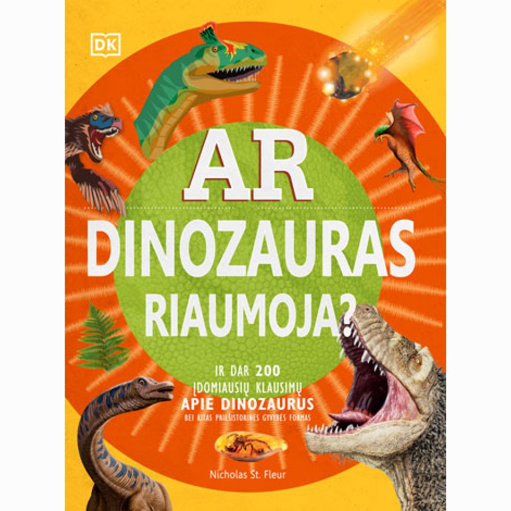 Ar dinozauras riaumoja?