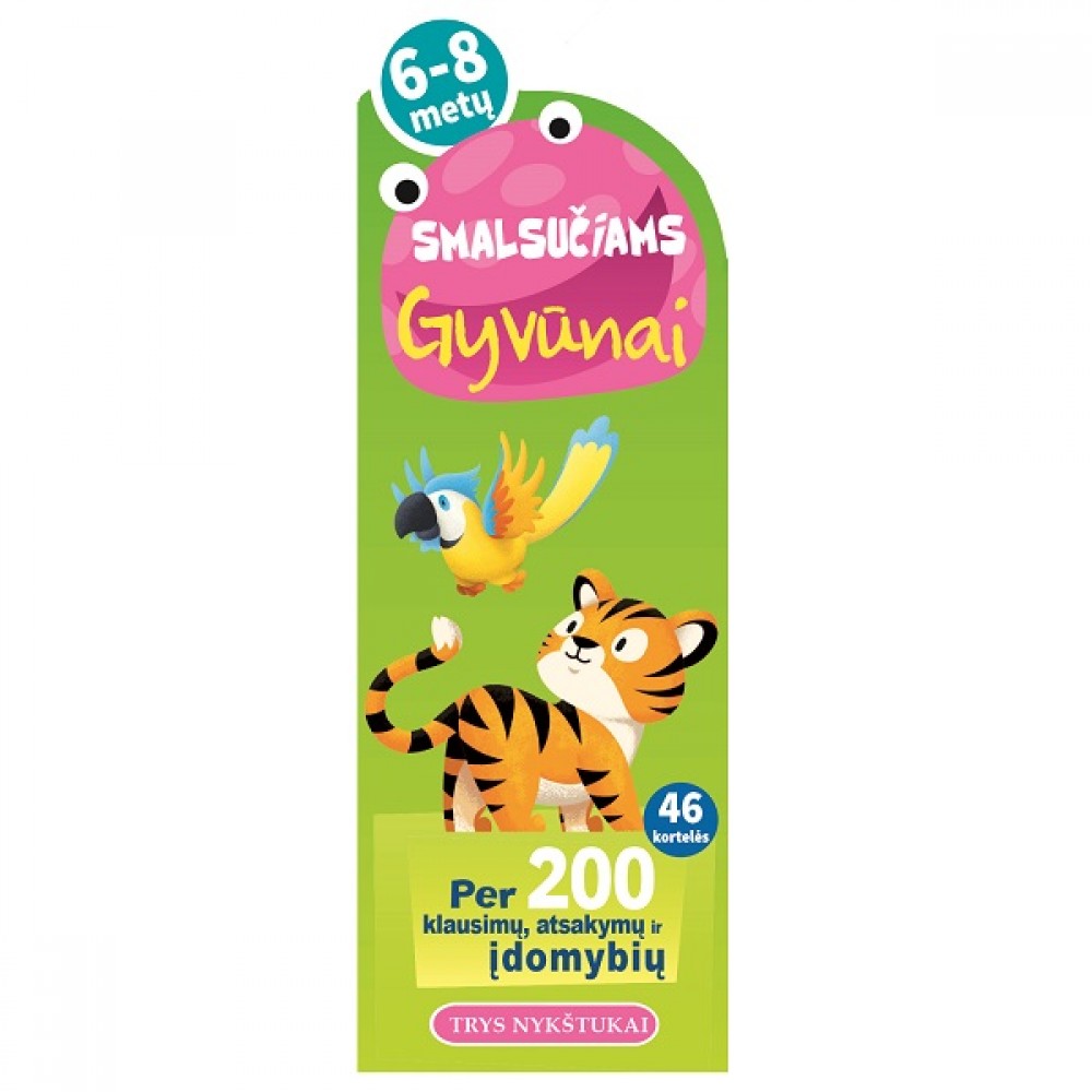 Smalsučiams 6-8 metų. Gyvūnai