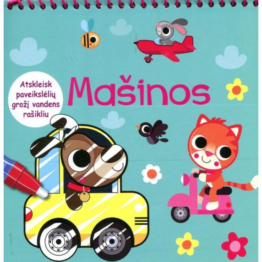Mašinos su vandens rašikliu