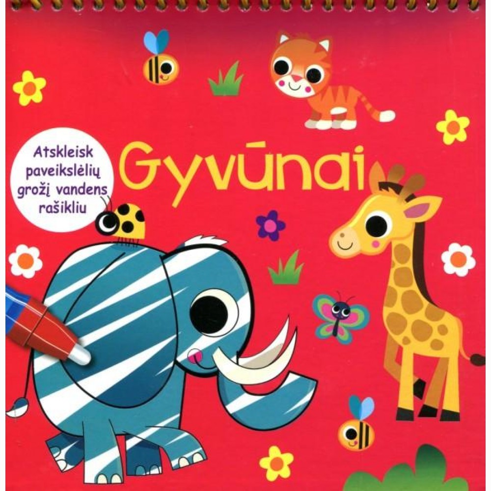 Gyvūnai su vandens rašikliu