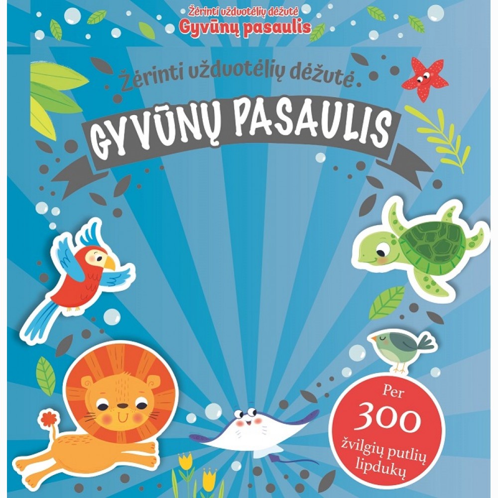 Žėrinti užduotėlių dėžutė. Gyvūnų pasaulis