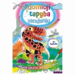 Įdomioji tapyba vandeniu. Dinozaurai