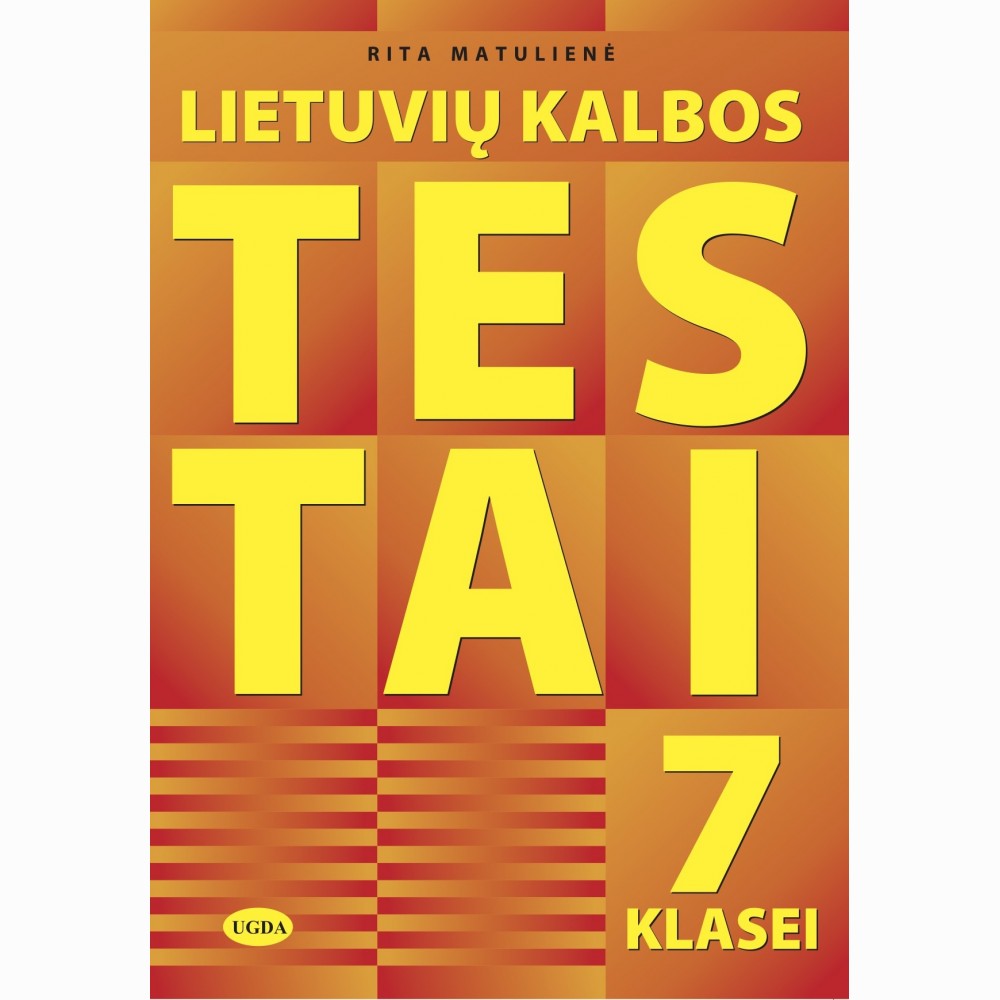 Lietuvių kalbos testai 7 klasei