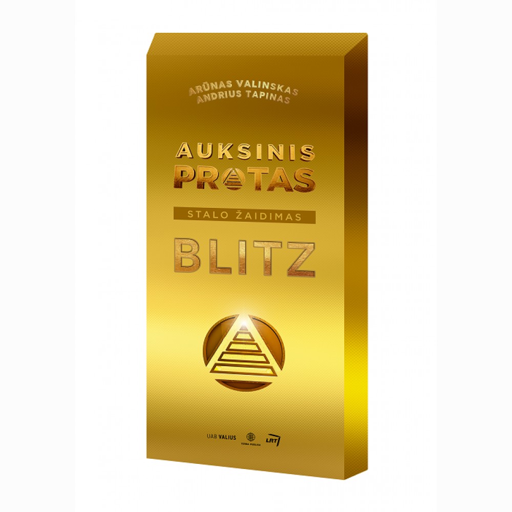 Stalo žaidimas Auksinis protas. BLITZ