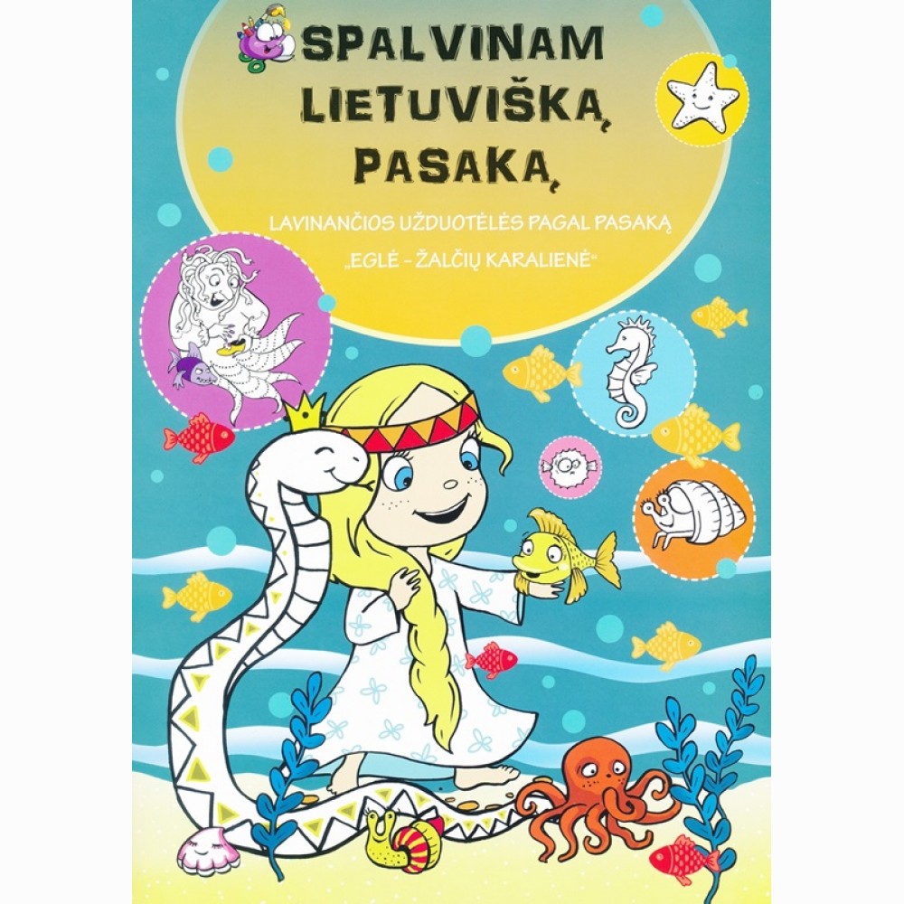 Spalvinam lietuvišką pasaką. Lavinančios užduotėlės
