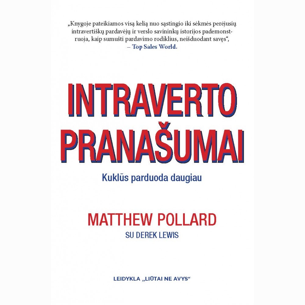 Intraverto pranašumai: kuklūs parduoda daugiau