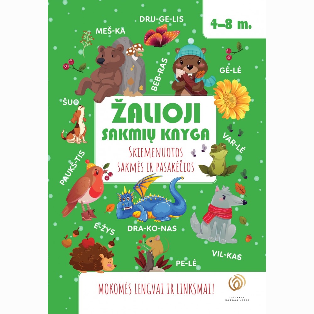 Žalioji sakmių knyga. Skiemenuotos sakmės ir pasakėčios