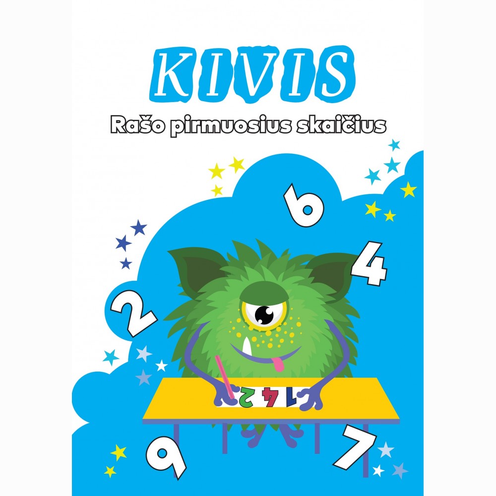 Kivis rašo pirmuosius skaičius