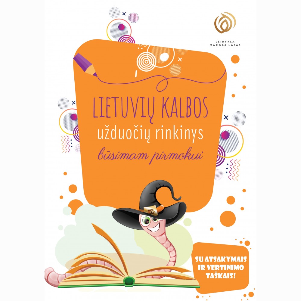 Lietuvių kalbos užduočių rinkinys būsimam pirmokui