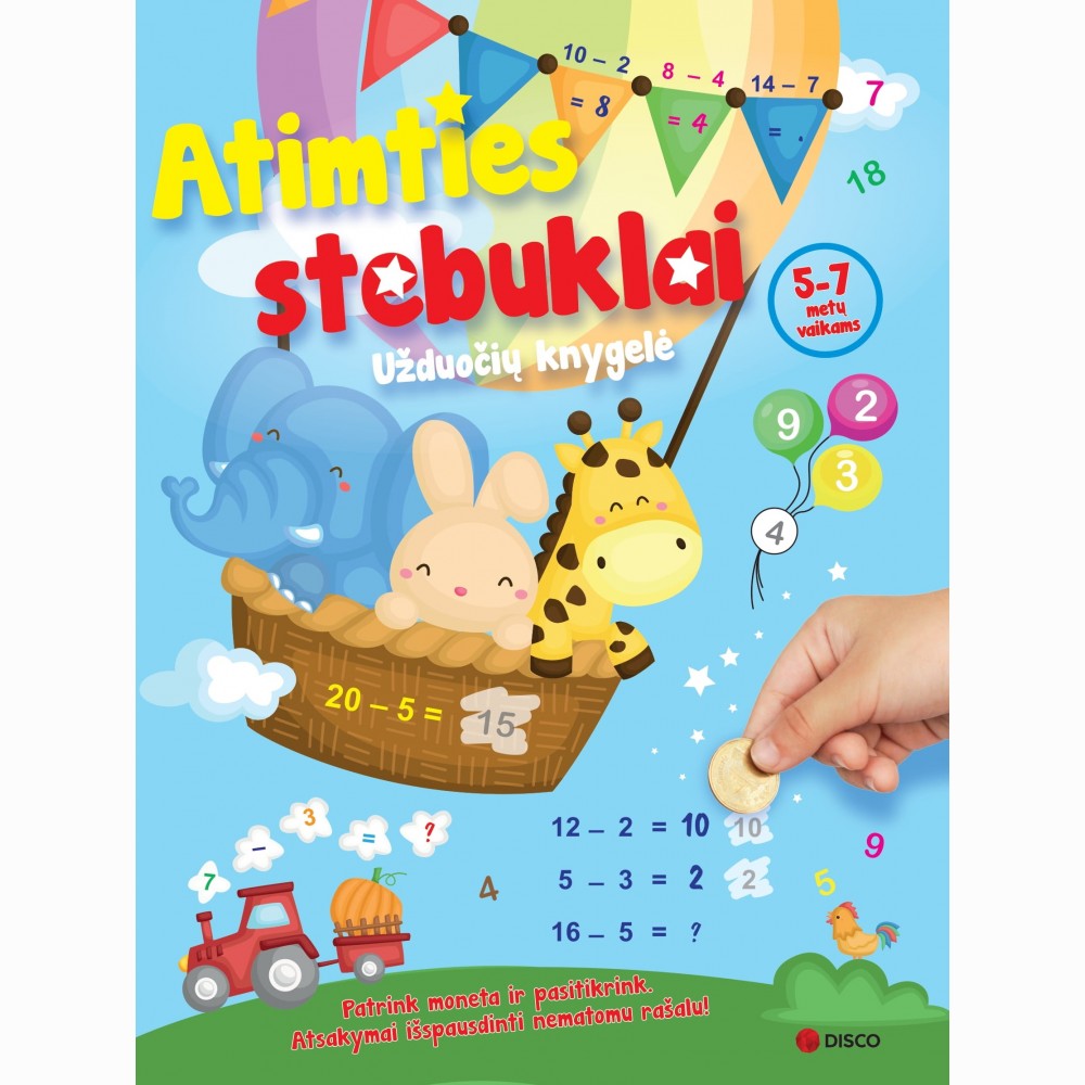 Atimties stebuklai. Užduočių knygelė