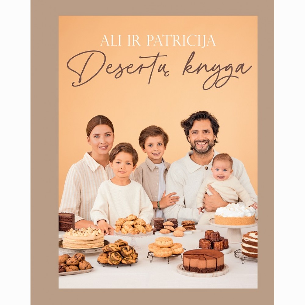 Ali ir Patricija. Desertų knyga