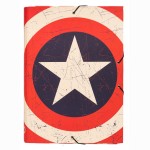 Marvel Captain America Shield kartoninis aplankas su gumele A4