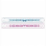 Liniuotė Maped 30cm Study Unbreakable Fancy blister.