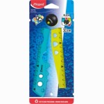 Liniuotė Maped 15/30cm Croc Croc Open Up blister.