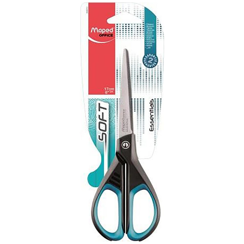 Žirklės SensSoft 17cm blister MAPED