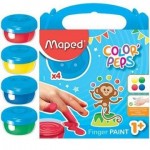 Dažai piešti pirštais ColorPeps Early Age 4x80g