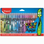 Flomasteris ColorPeps Monster 24vnt.