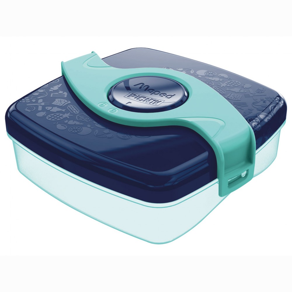 Priešpiečių dėžutė Maped Picnik Kids Origins 520ml blue/green