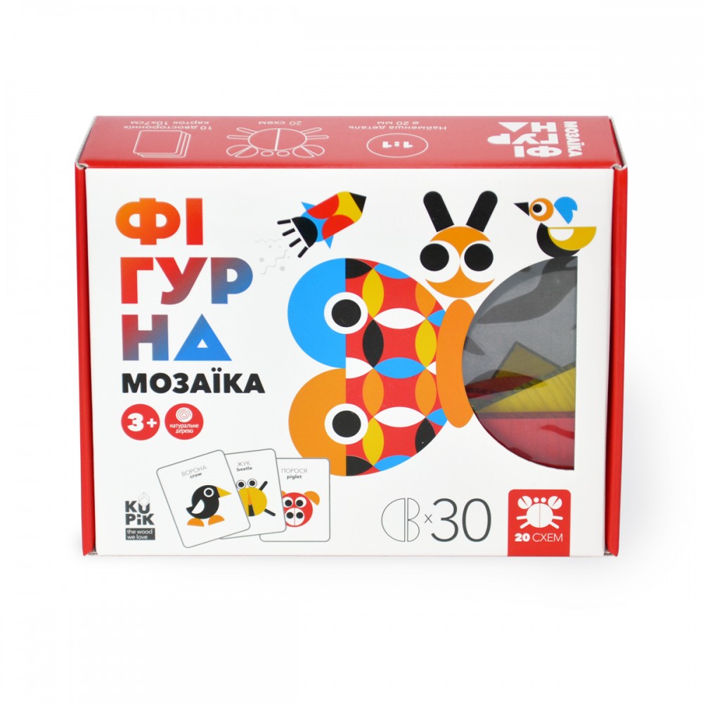 Igroteco Figūrų mozaika, 30 det.