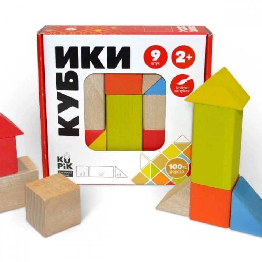 Igroteco Kaladėlių Mini rinkinys, 9 det.
