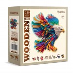 Medinė dėlionė „Ryškusis erelis“/250 detalių