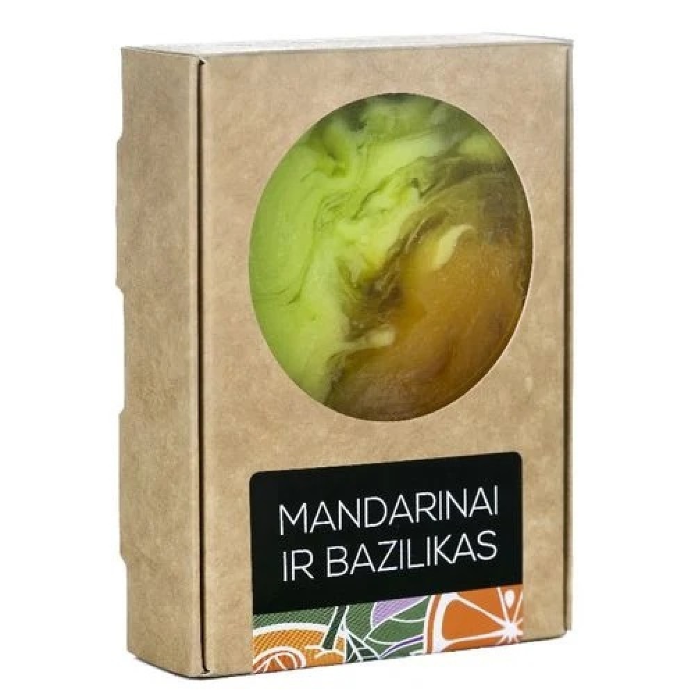 Kvapusis muilas ACappella Mandarinas ir Bazilikas, 90 g