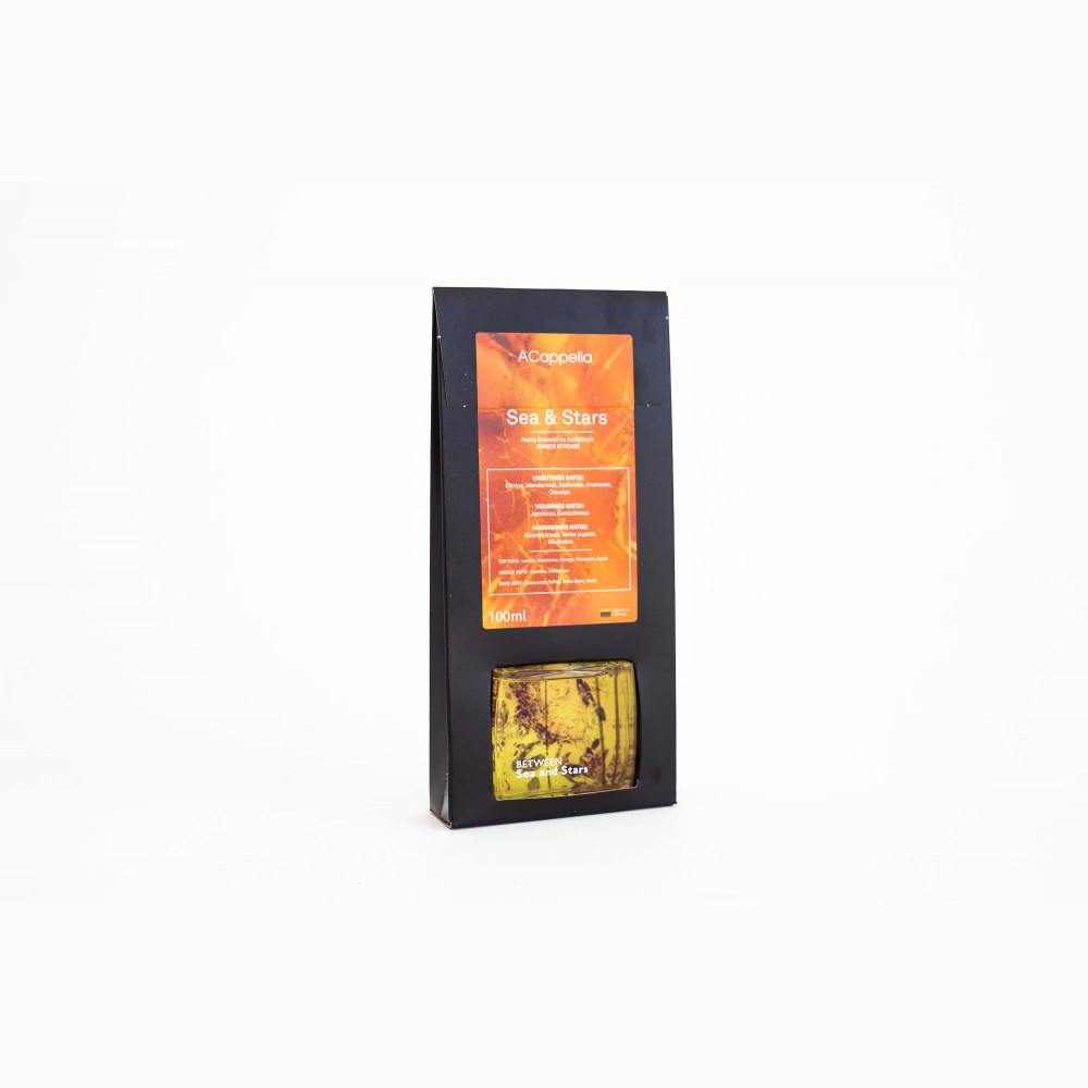 Namų kvapas su lazd. Acappella AMBER STRINGS Sea&stars,100 ml