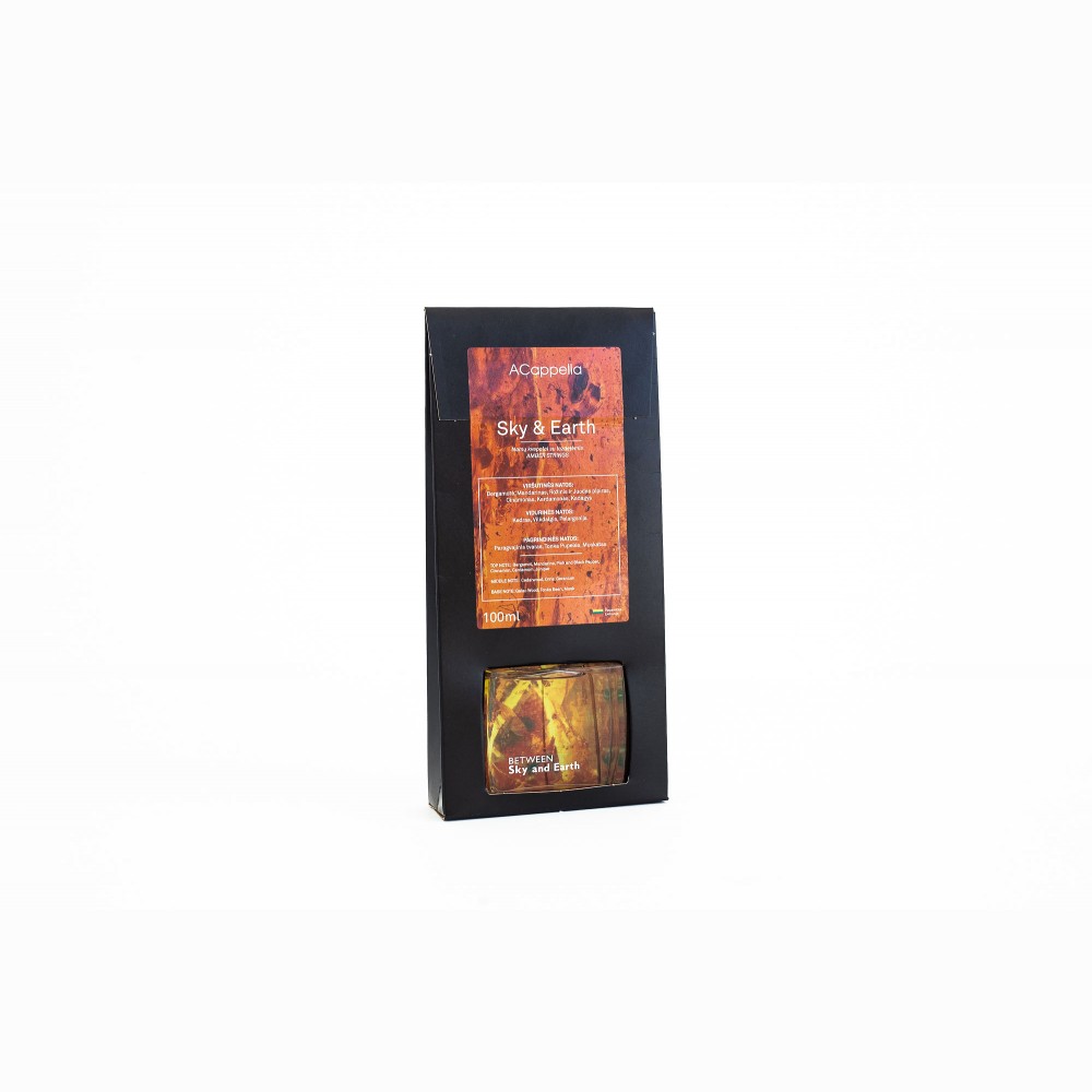 Namų kvapas su lazd. Acappella AMBER STRINGS Sky&earth,100 ml