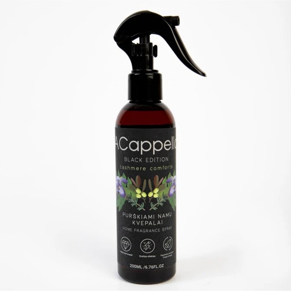 Purškiamas kvapas ACappella BLACK EDITION Cashmere Comforts, 200ml