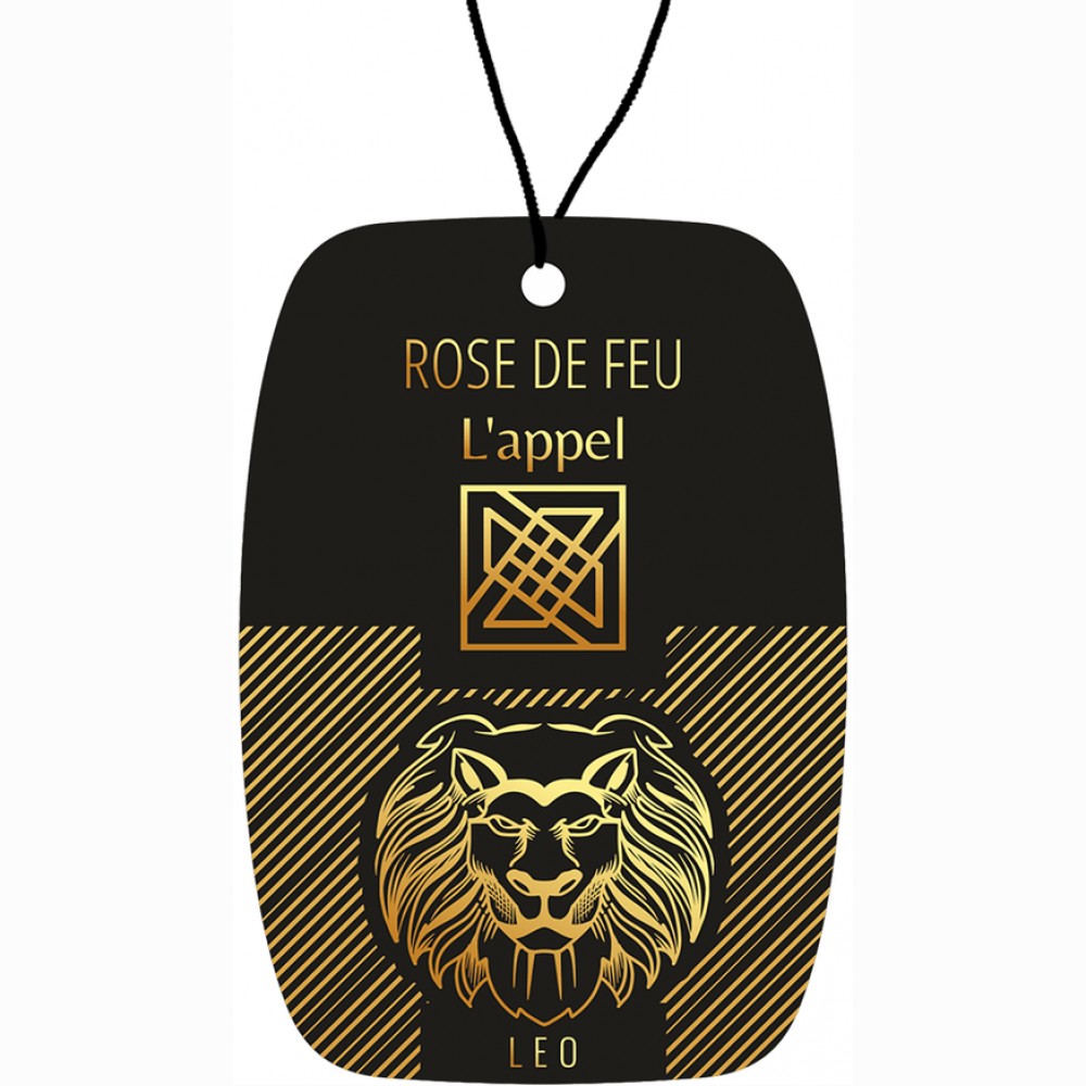 Automobilinis kvapusis pakabukas LAPPEL LEO ROSE DE FEU