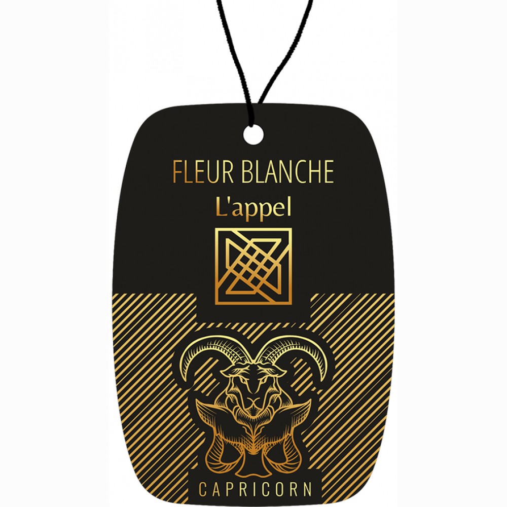 Automobilinis kvapusis pakabukas LAPPEL CAPRICORN FLEUR BLANCHE