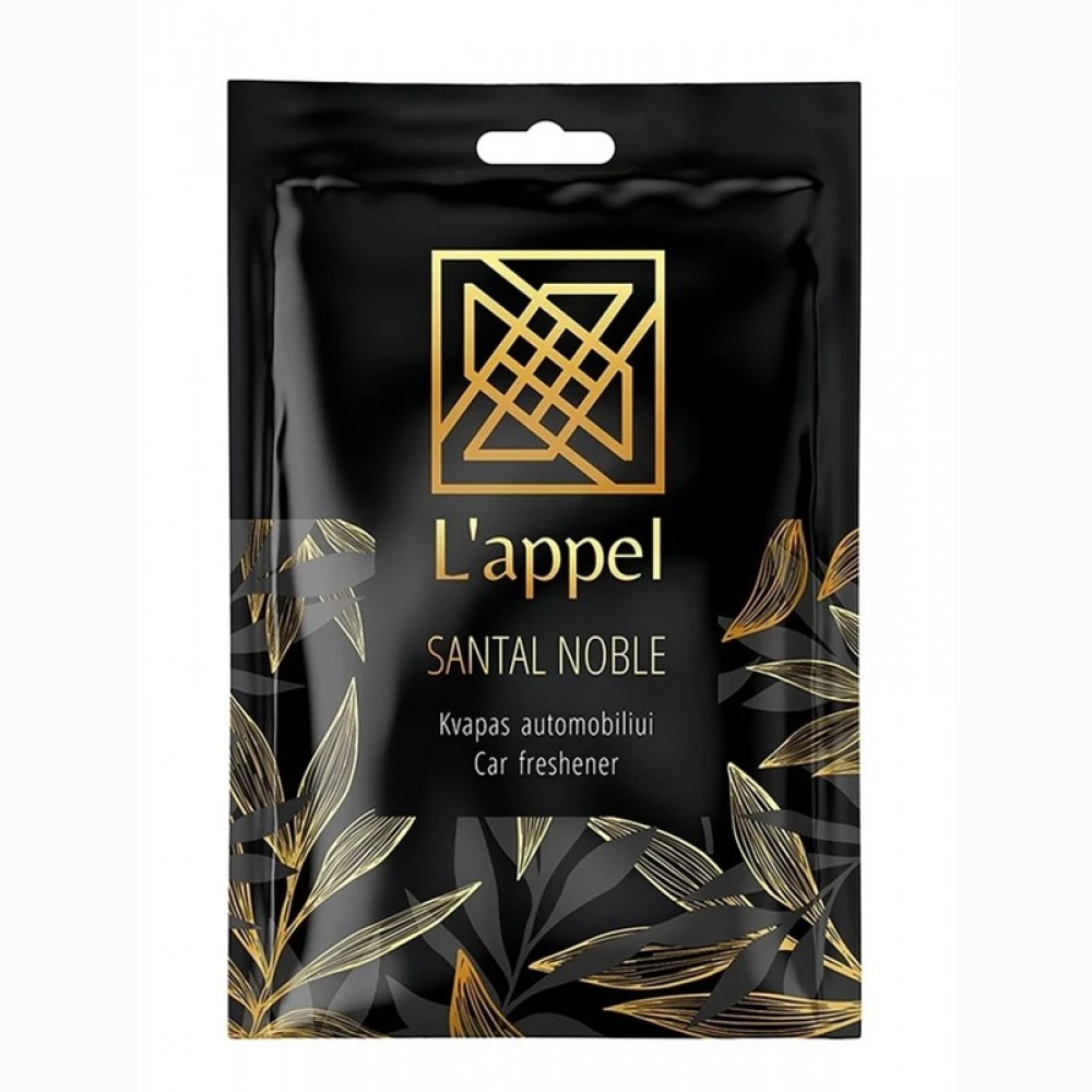 Automobilinis kvapusis pakabukas LAPPEL LEAVES SANTAL NOBLE