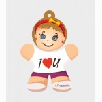Automobilinis kvapusis pakabukas ACAPPELLA Girl, I love you