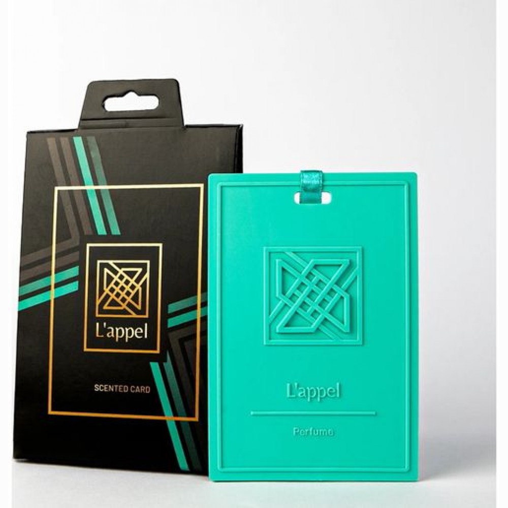 Kvepianti silikoninė kortelė LAPPEL, FRESH TOUCH, 1 vnt (dėžutėje), turkio