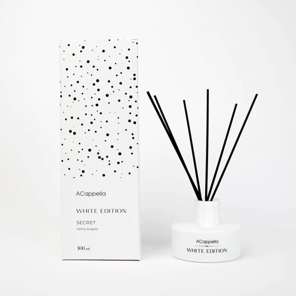 Namų kvapas ACAPPELLA WHITE EDITION Secret, 100 ml