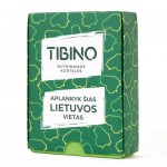 Nutrinamų kortelių rinkinys TIBINO Aplankyk šias Lietuvos vietas