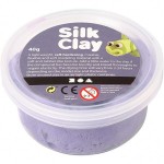 Šilkinis modelinas. Violetinis. 40 g