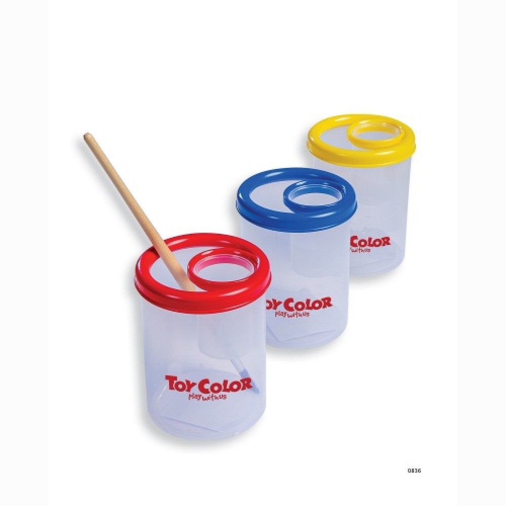 Indelis vandeniui (teptuko laikiklis) Toy Color apvalus