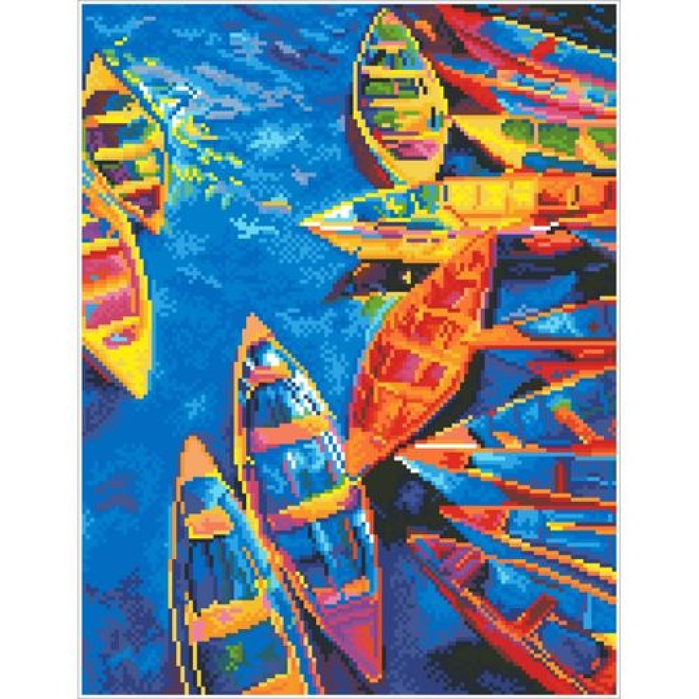 Deimantinė mozaika BLUE BAY 45x35