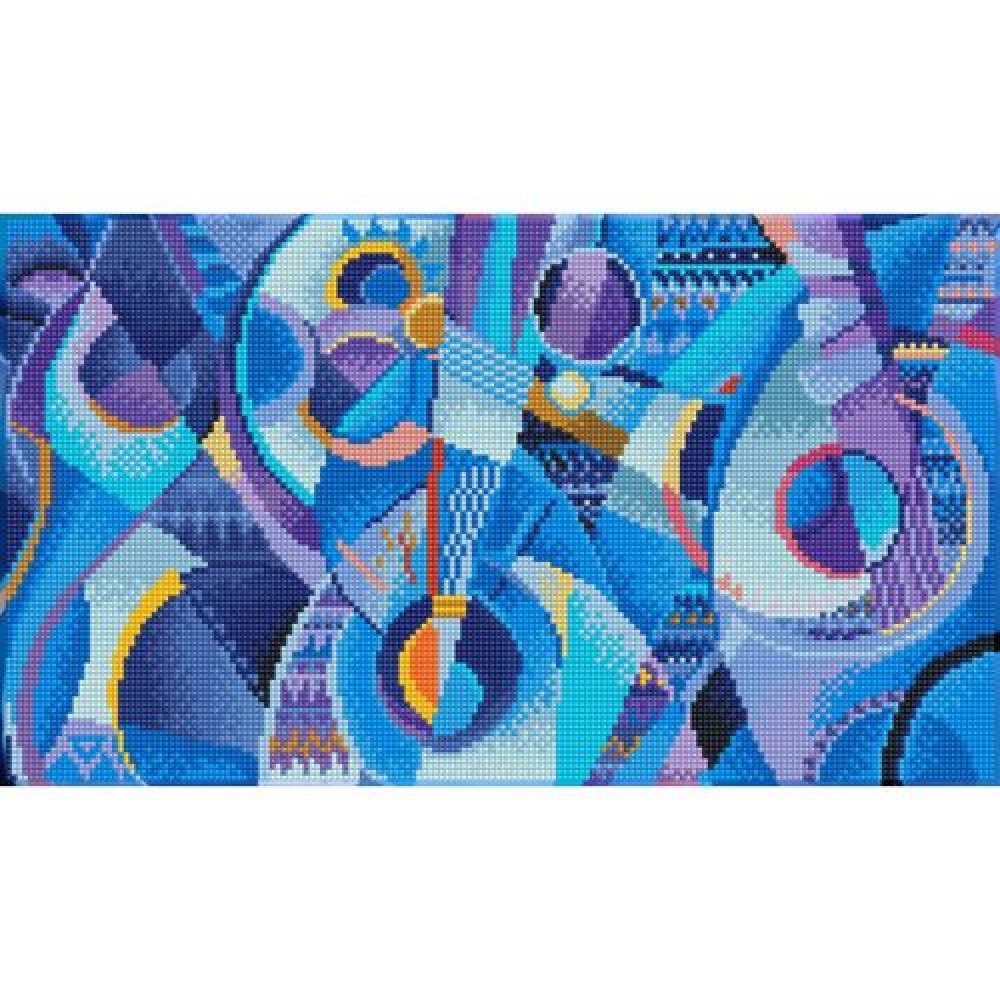Deimantinė mozaika BLUE MOODS 47x27