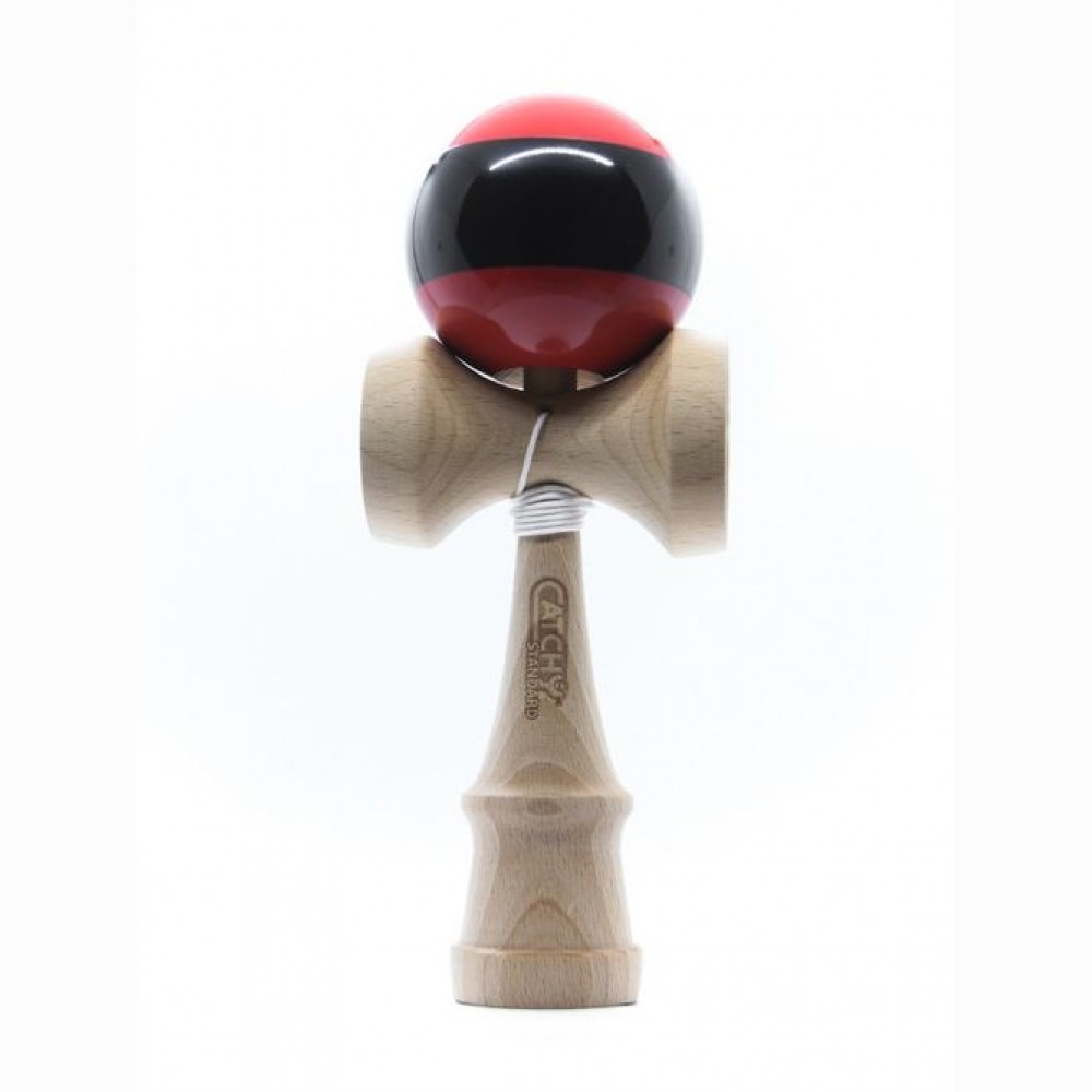 Žaislas Kendama, medinis/raudonas