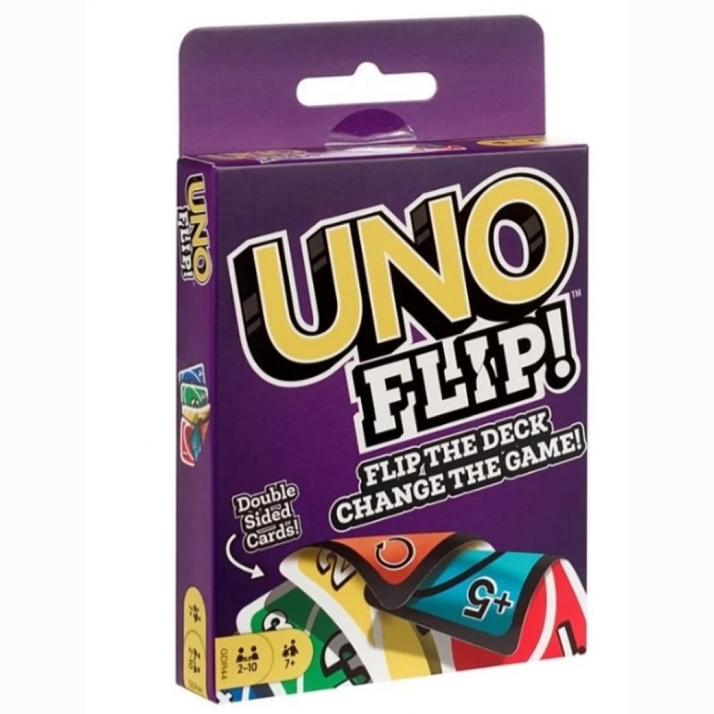 UNO FLIP kortos, stalo žaidimas
