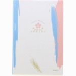 Užrašų knygelė M&G Sakura 13.8x20.2cm languotas 72 lapų plastikiniais viršeliais