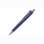 Automatinis tušinukas Faber-Castell Poly Ball, 0.7mm,, mėlynos spalvos, mėlynos spalvos korpusas