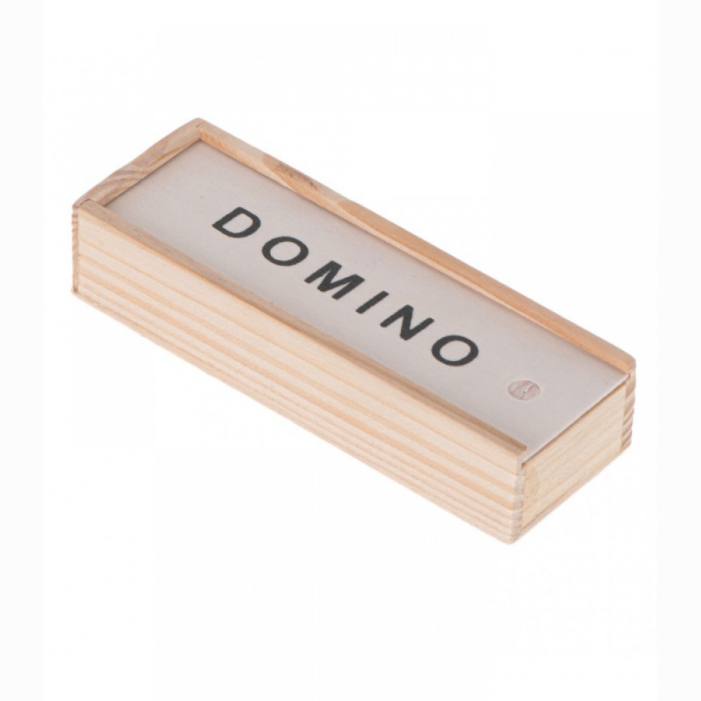 Žaidimas Domino  medinėje dėžutėje