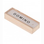 Žaidimas Domino  medinėje dėžutėje